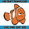 Nemo Layered SVG, Nemo PNG, Dory SVG, Finding Nemo clipart for cricut, Instant digital download, svg (6).jpg