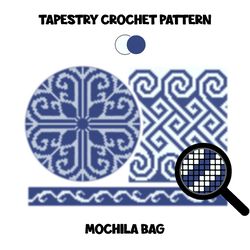 Crochet PATTERN - WAYUU MOCHILA BAG, Summer 2