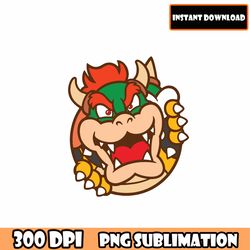 super mario png bundle, super mario png, transparent images, printable mario, digital mario, instant download, mario