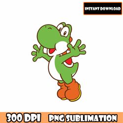 super mario png bundle, super mario png, transparent images, printable mario, digital mario, instant download