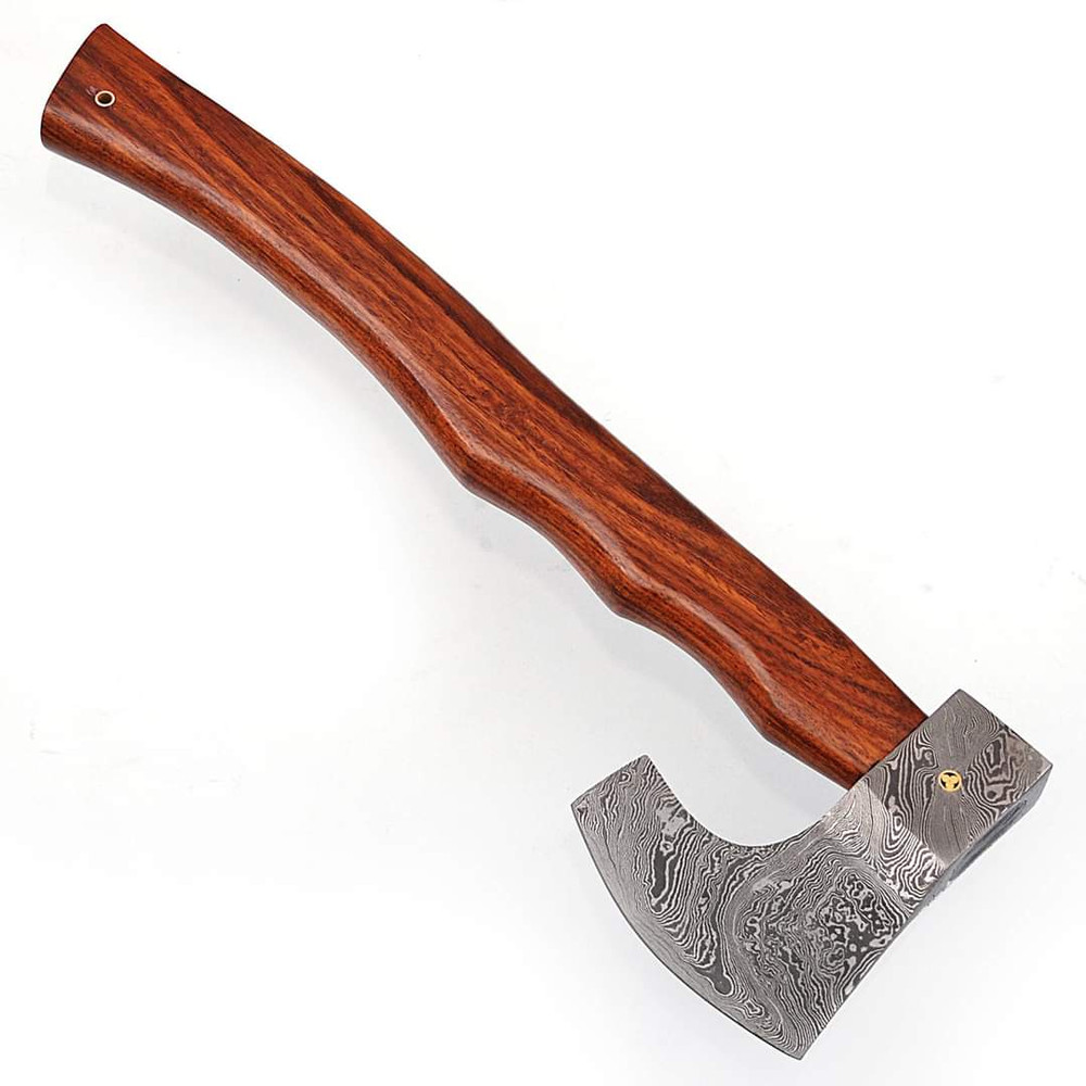 engraved cutting axe
