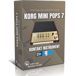 Korg Mini Pops 7 Kontakt Library - Virtual Instrument NKI Software