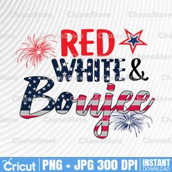 red white and boujee svg, boujee svg, 4th of july svg, fourth of july sublimation, fireworks svg, cricut cut file