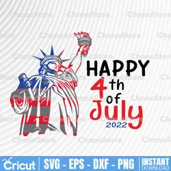 happy independence day 2022, happy 4th of july 2022 svg, cut file clip art, instant download, fourth of july svg