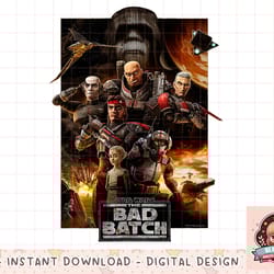 star wars the bad batch series poster png