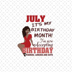 july its my birthday month svg, birthday svg, july birthday svg, born in july, july girl svg, july woman svg, birthday w