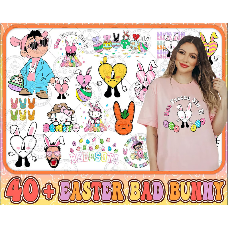 40 Easter Day Bad Bunny Svg Bundle, Bad Bunny Svg, Easter Png, Easter Benito Png, Bunny Easter Egg Png, Un Pascua Sin Ti.jpg