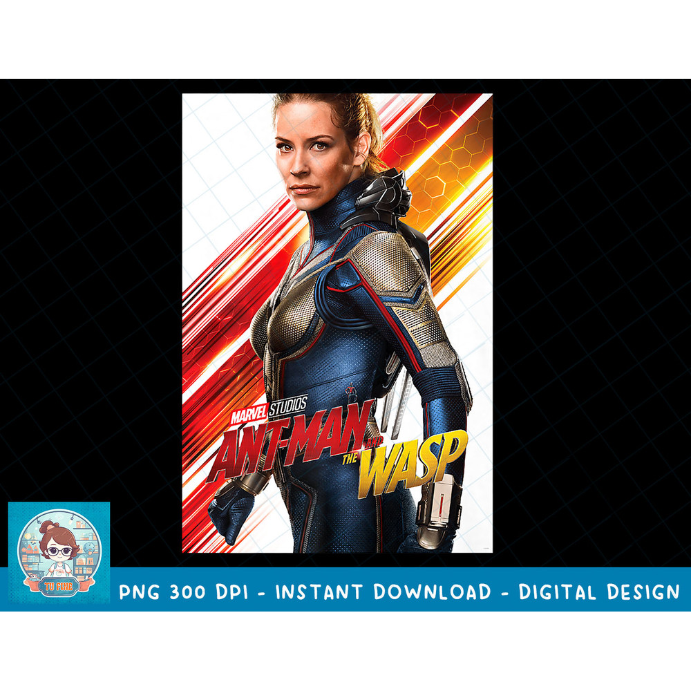 Marvel Ant-Man & Wasp The Wasp Movie Poster Graphic T-Shirt copy.jpg