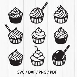 Cupcake SVG Cut Files