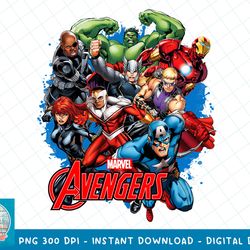 marvel avengers classic action graphic t-shirt t-shirt copy png sublimate