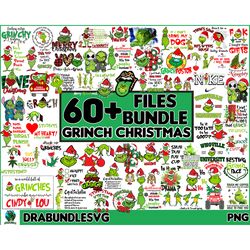 60 merry grinchmas png bundle, the grinchmas png files, grinchmas christmas, movie christmas png, merry grinchmas png, i