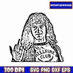 eddie munson svg digital download, stranger things