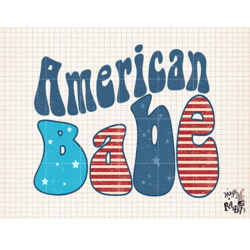 American Babe Png,4th of July Png