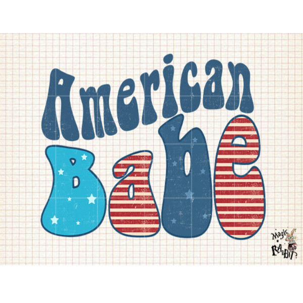 American Babe Png,4th of July Png.jpg