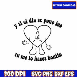 bundle el compa bad bunny, grupo frontera and bad bunny svg png, bad bunny grupo frontera, digital download