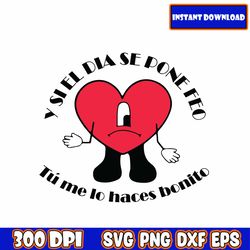 bundle el compa bad bunny, grupo frontera and bad bunny svg png, bad bunny grupo frontera, digital download