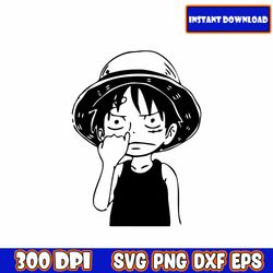 one-piece svg, one-piece clipart, instant download, printable, images, png