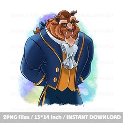 The Beast 2 Png files Sublimation Digital Design Clipart