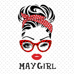 march girl wink eye svg, birthday svg, birthday gift svg, birthday anni svg, birthday party, march svg, march birthday,