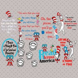 dr suess svg bundle, dr seuss svg, cat in the hat svg, thing 1 thing 2 svg, dr seuss quotes, dr seuss book, seuss svg, s