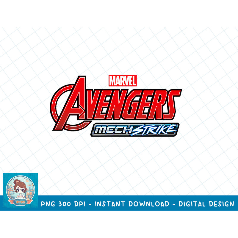 Marvel Avengers Mech Strike Text Stack Logo T-Shirt copy.jpg