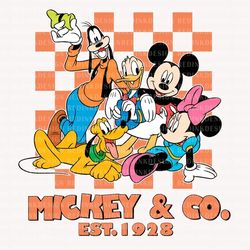 mouse and friends svg, mouse est 1928 svg, magical kingdom svg, family vacation svg, family trip shirt, vacay mode svg,