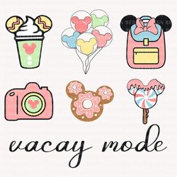 snacks vacay mode svg, snacks vacation svg, snack goal svg, drinks and foods svg, magical kingdom svg, family vacation s