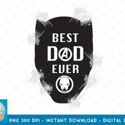 marvel black panther best dad ever t-shirt copy png sublimate