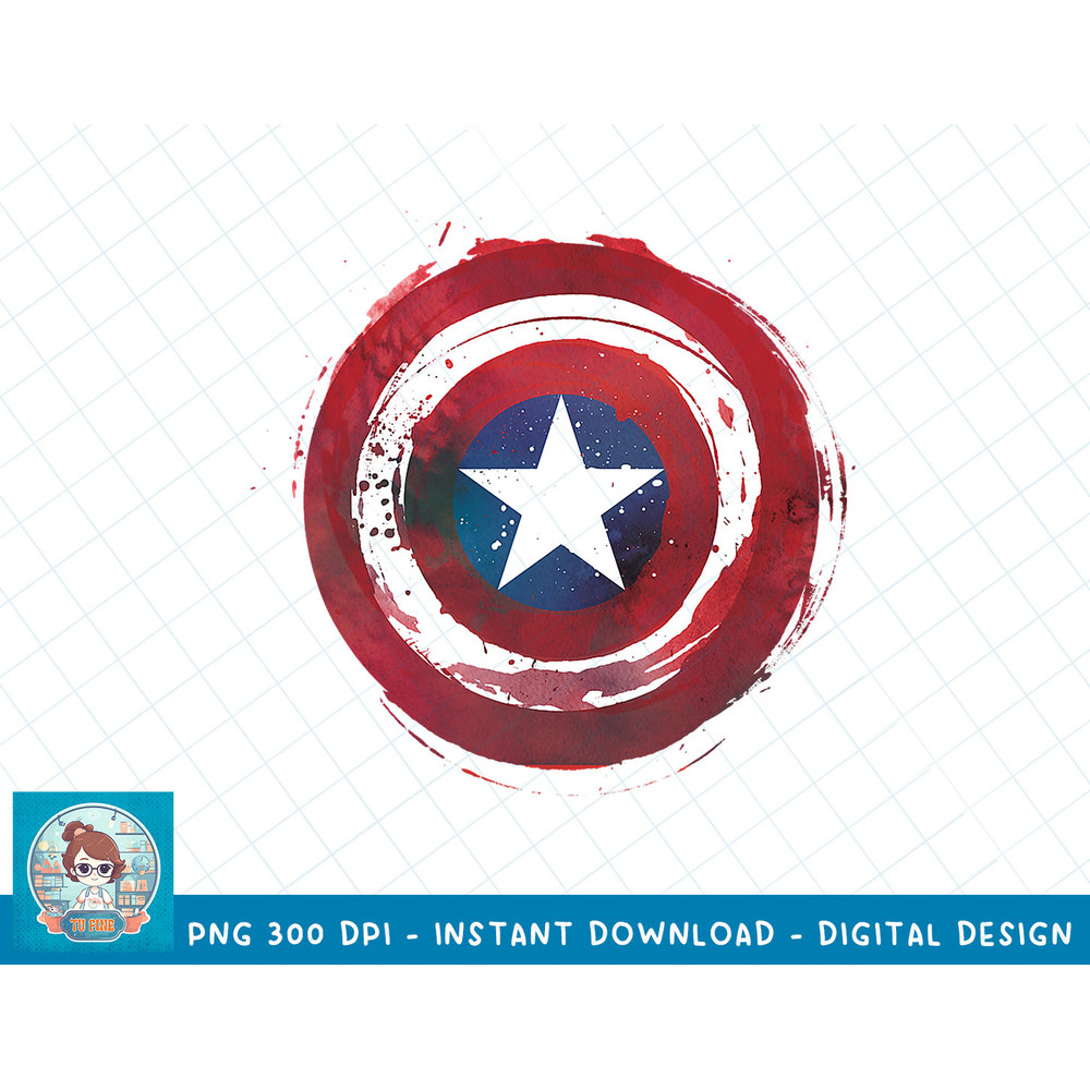 Marvel Captain America Painted Shield T-Shirt copy.jpg