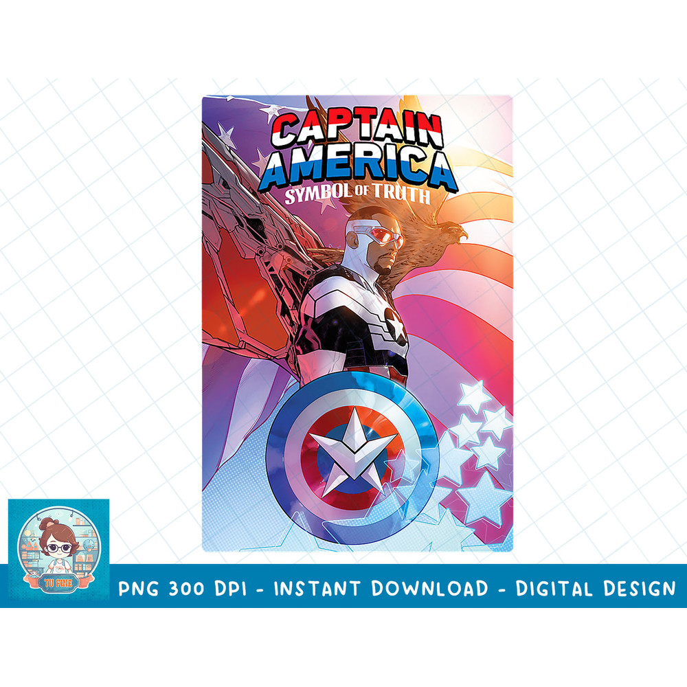 Marvel Captain America Symbol of Truth 1 Comic Cover T-Shirt copy.jpg