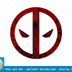 marvel deadpool tie dye face symbol graphic t-shirt t-shirt copy png sublimate