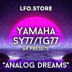 yamaha sy77/tg77 - "analog dreams" soundset 64 presets