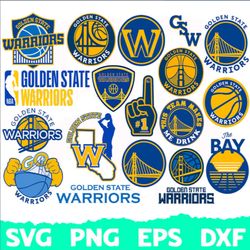 Golden State Svg, Basketball Cricut svg files, Svg bundle, Digital download, NBA Teams Svg, NBA Svg, Png, Digital Down