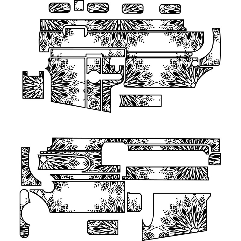 ar 15 gun engraving template svg vector file for laser engraving, cnc router, cricut, ez cad, fiber laser engraving v10.jpg