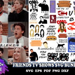 140 friends tv shows svg bundle, friends svg, tv shows svg
