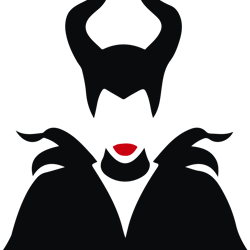 Maleficent, Maleficent Font Vector, Clipart Digital, PNG, Printable, Party, Decoration, Digital Download