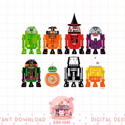 star wars astromech droids halloween png