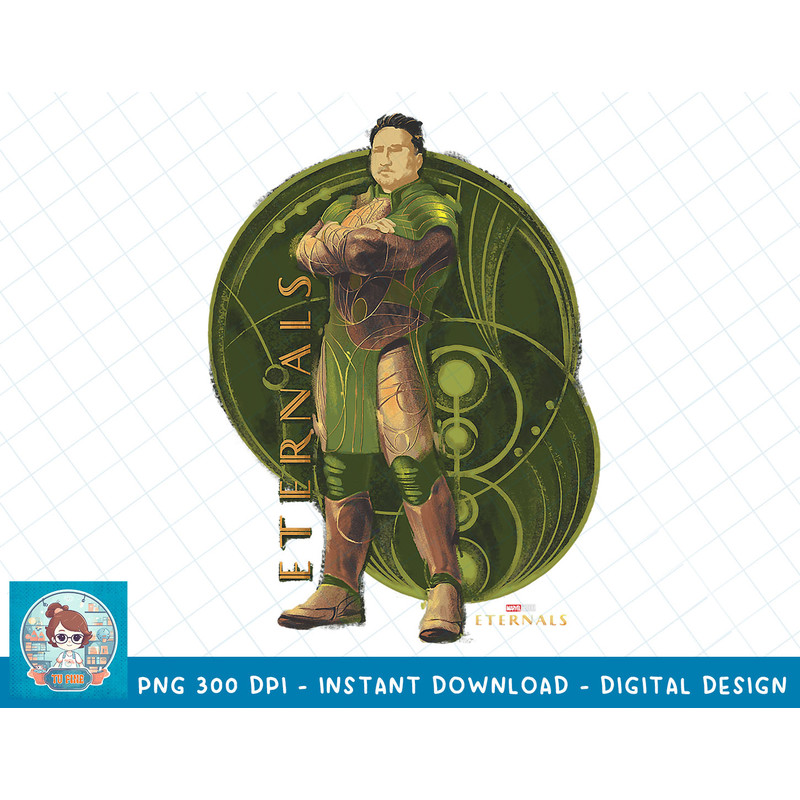 Marvel Eternals Gilgamesh Minimalist Illustration Poster V-2 T-Shirt copy.jpg