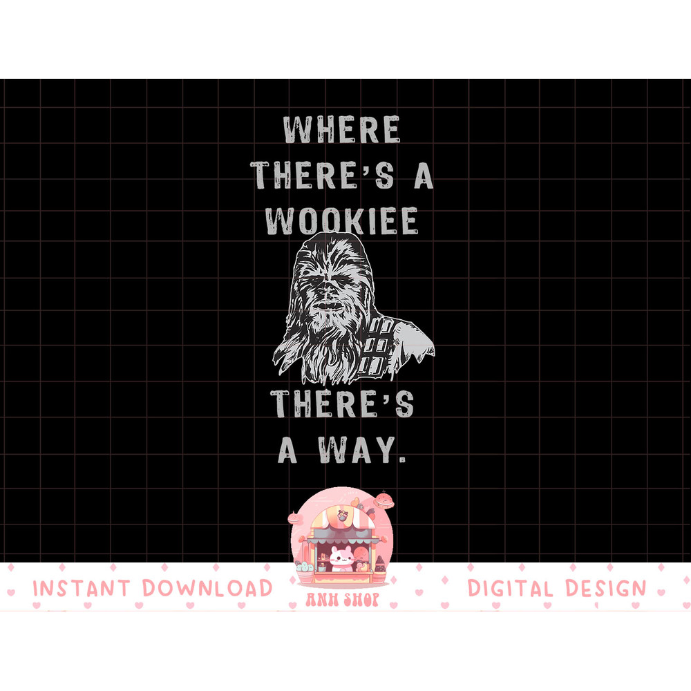 Star Wars Chewbacca The Wookiee Way Graphic T-Shirt T-Shirt copy.jpg
