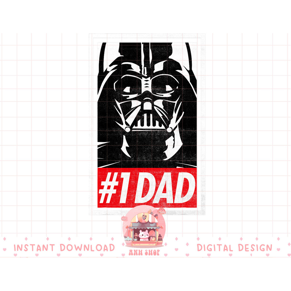 Star Wars Darth Vader 1 DAD Propaganda Graphic T-Shirt T-Shirt copy.jpg