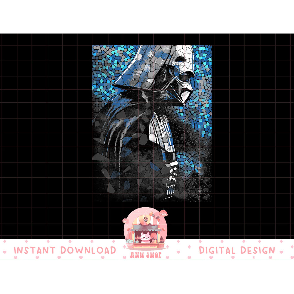 Star Wars Darth Vader Mosaic Graphic T-Shirt Z1 T-Shirt copy.jpg