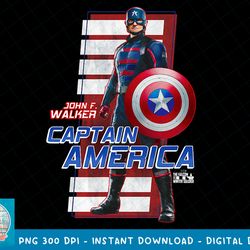marvel falcon & winter soldier john f. walker cap. america t-shirt copy png sublimate