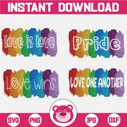 pride png bundle, pride png, gay pride png, lesbian pride png, png files, love is love sublimation designs