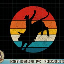 bull riding rodeo cowboy western vintage bull rider gift png sublimation