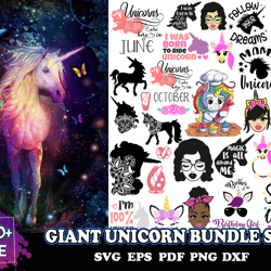 500 giant unicorn bundle svg, trending svg, giant unicorn