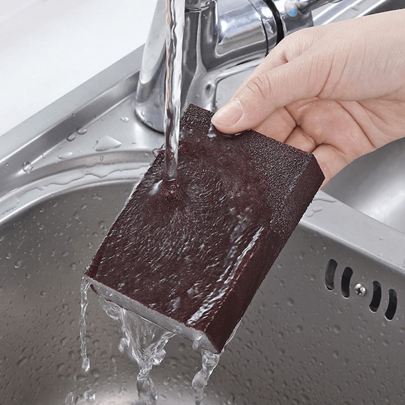 Nano Carborundum Sponge Powerful Magic Emery Sponge Nano Kitchen Emery Sponge Brush Cleaner