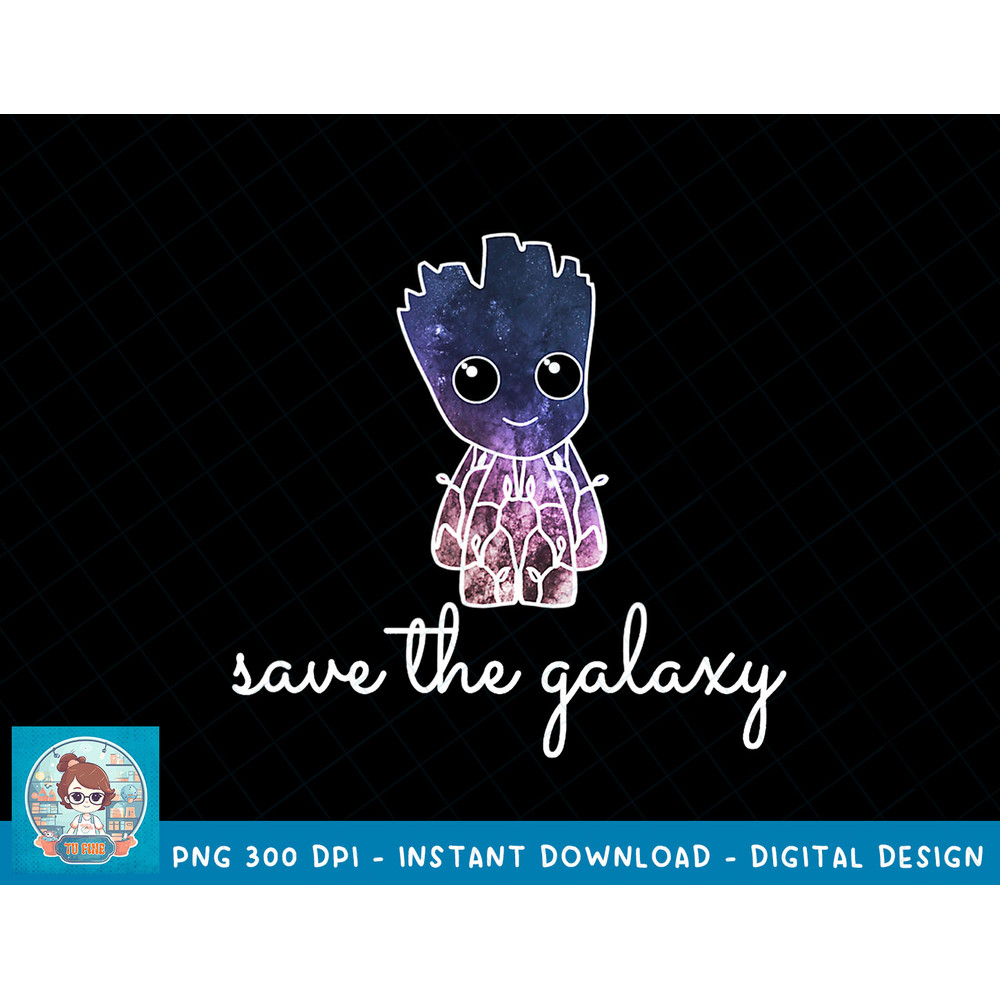 Marvel Guardians Of The Galaxy Groot Save Galaxy Earth Day T-Shirt copy.jpg