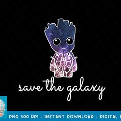 marvel guardians of the galaxy groot save galaxy earth day t-shirt copy png sublimate