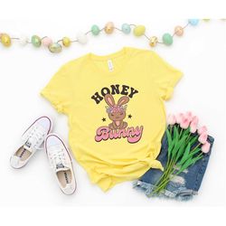 honey bunny shirt,cute bunny shirt,easter shirt,easter sweatshirt,easter day outfit,kids easter shirt,easter matching sh