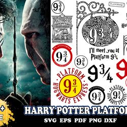 16 harry potter platform, trending svg, harry potter platform